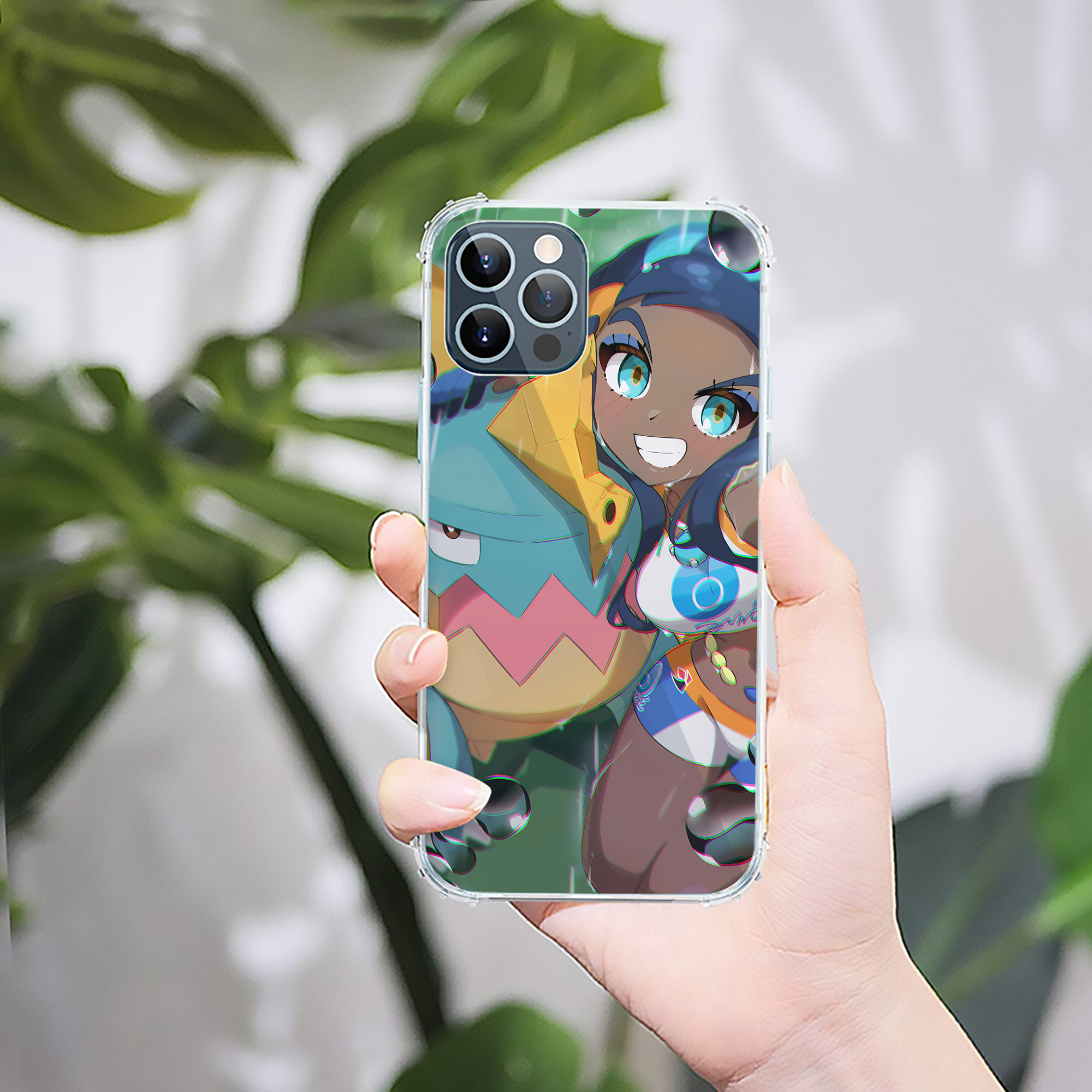 （画像用） ポケットモンスター Pokémon 【iPhone 12シリーズ対応】透明スマホケース（クリアソフトケース）